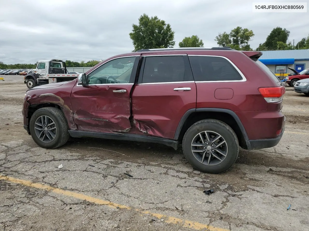 1C4RJFBGXHC880569 2017 Jeep Grand Cherokee Limited