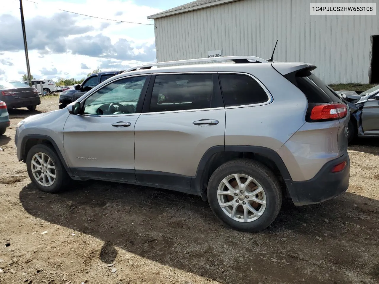 2017 Jeep Cherokee Latitude VIN: 1C4PJLCS2HW653108 Lot: 72706274