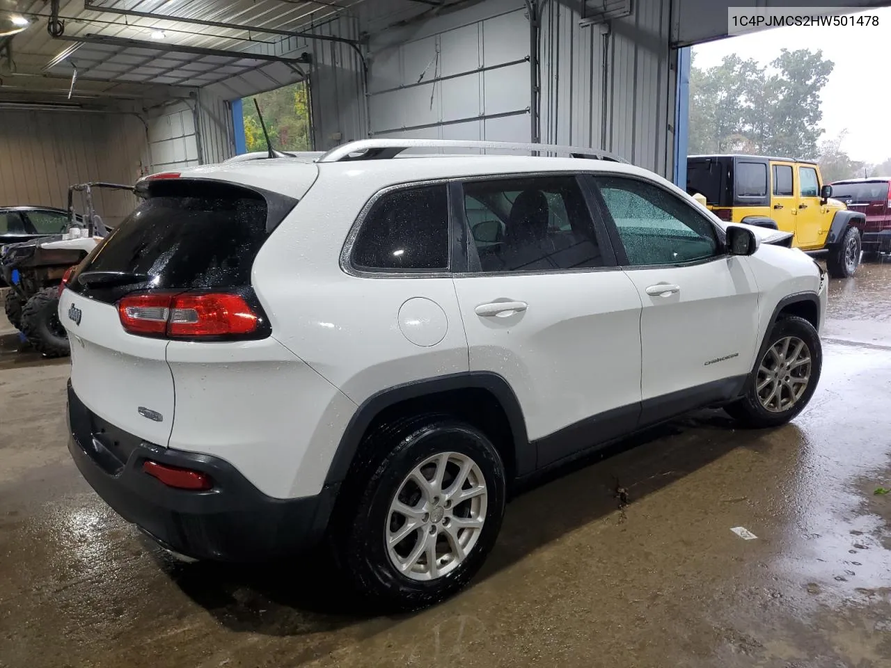 2017 Jeep Cherokee Latitude VIN: 1C4PJMCS2HW501478 Lot: 72706674