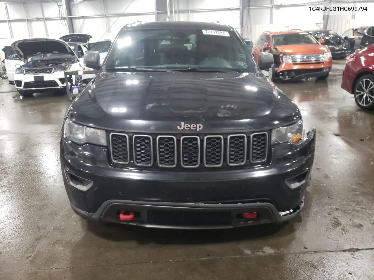 2017 Jeep Grand Cherokee Trailhawk VIN: 1C4RJFLG1HC699794 Lot: 72792384