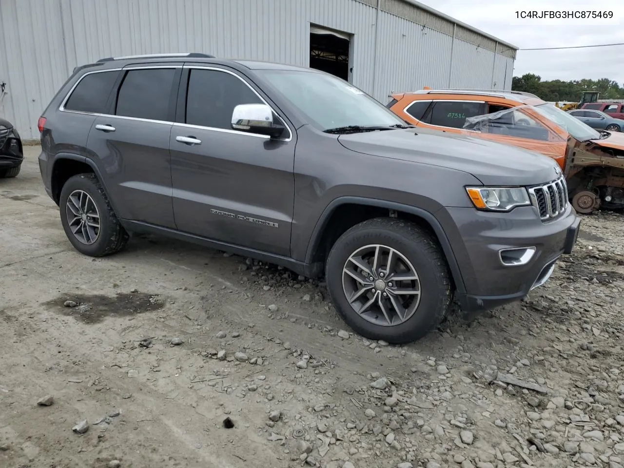 2017 Jeep Grand Cherokee Limited VIN: 1C4RJFBG3HC875469 Lot: 72794984