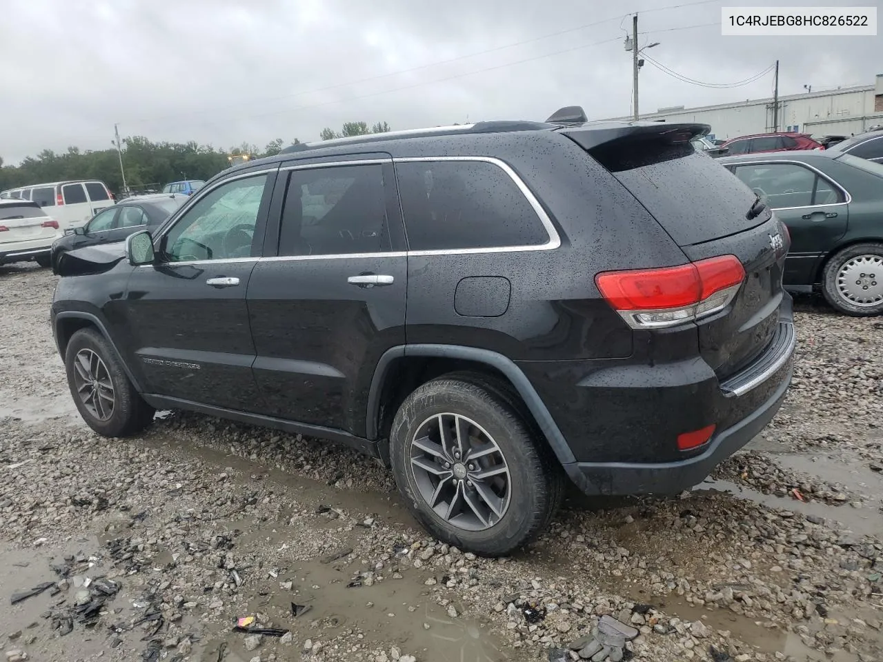 1C4RJEBG8HC826522 2017 Jeep Grand Cherokee Limited