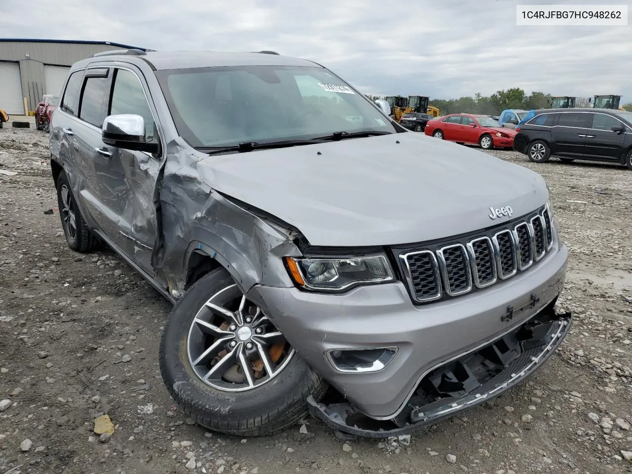 2017 Jeep Grand Cherokee Limited VIN: 1C4RJFBG7HC948262 Lot: 72911274