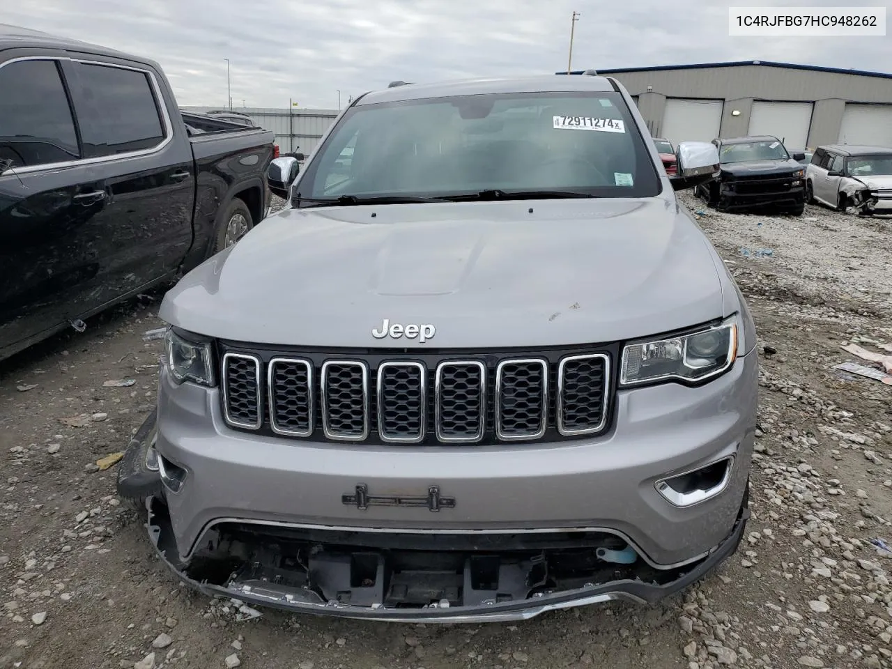 2017 Jeep Grand Cherokee Limited VIN: 1C4RJFBG7HC948262 Lot: 72911274