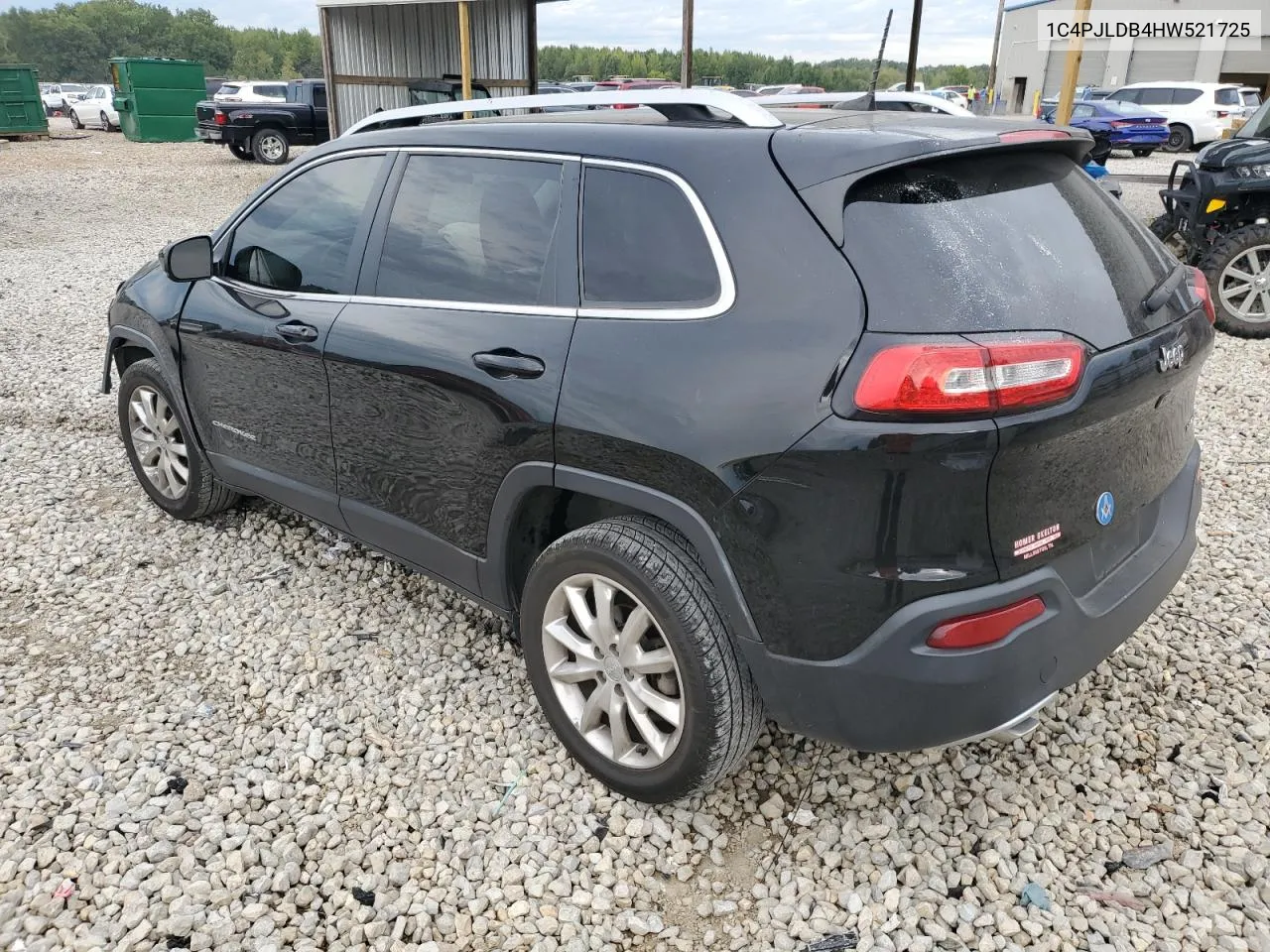 1C4PJLDB4HW521725 2017 Jeep Cherokee Limited