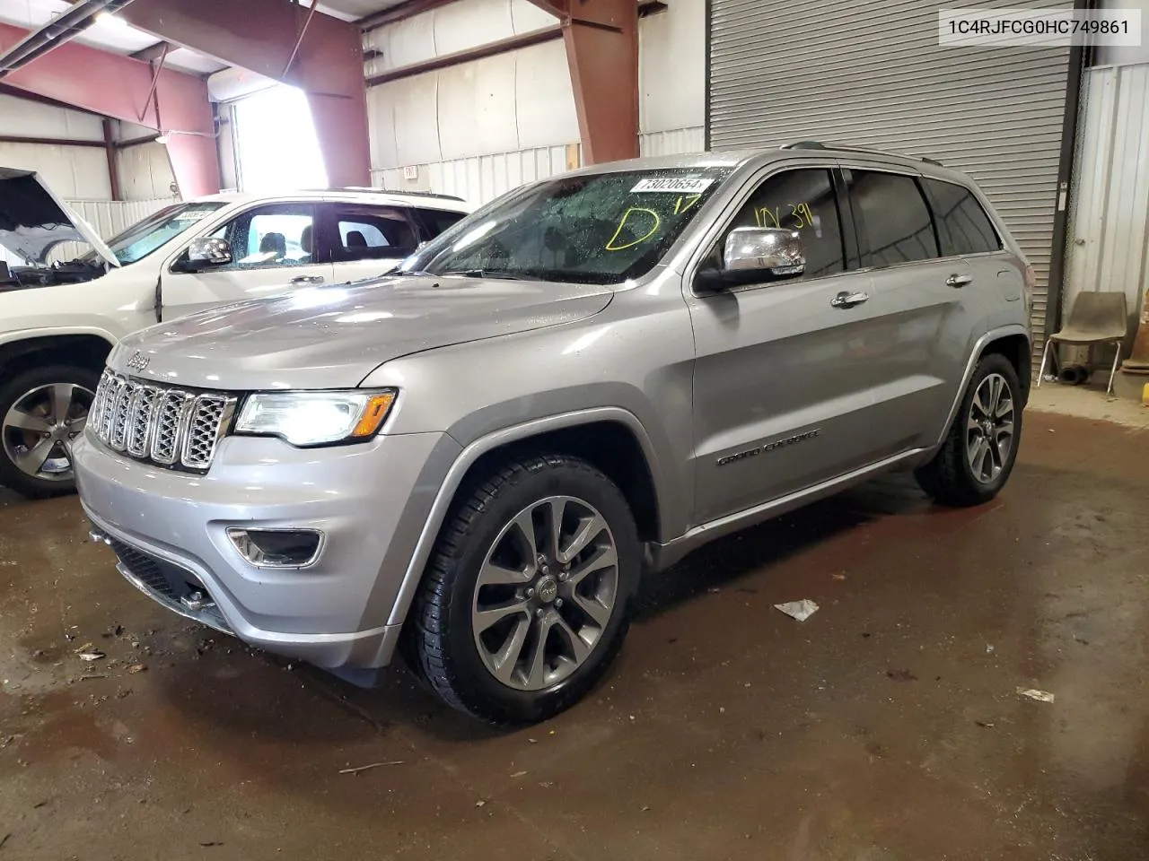 1C4RJFCG0HC749861 2017 Jeep Grand Cherokee Overland