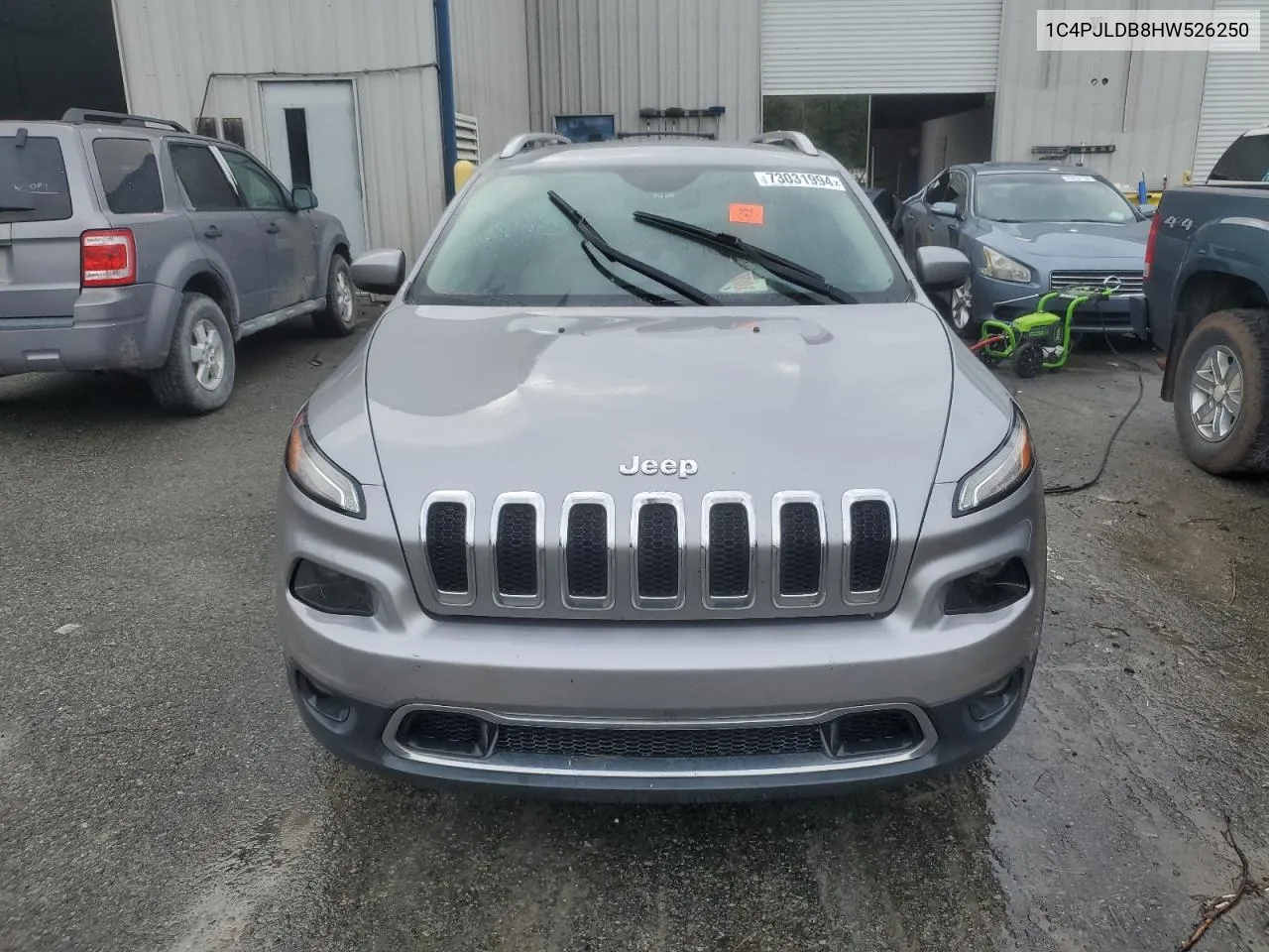 1C4PJLDB8HW526250 2017 Jeep Cherokee Limited