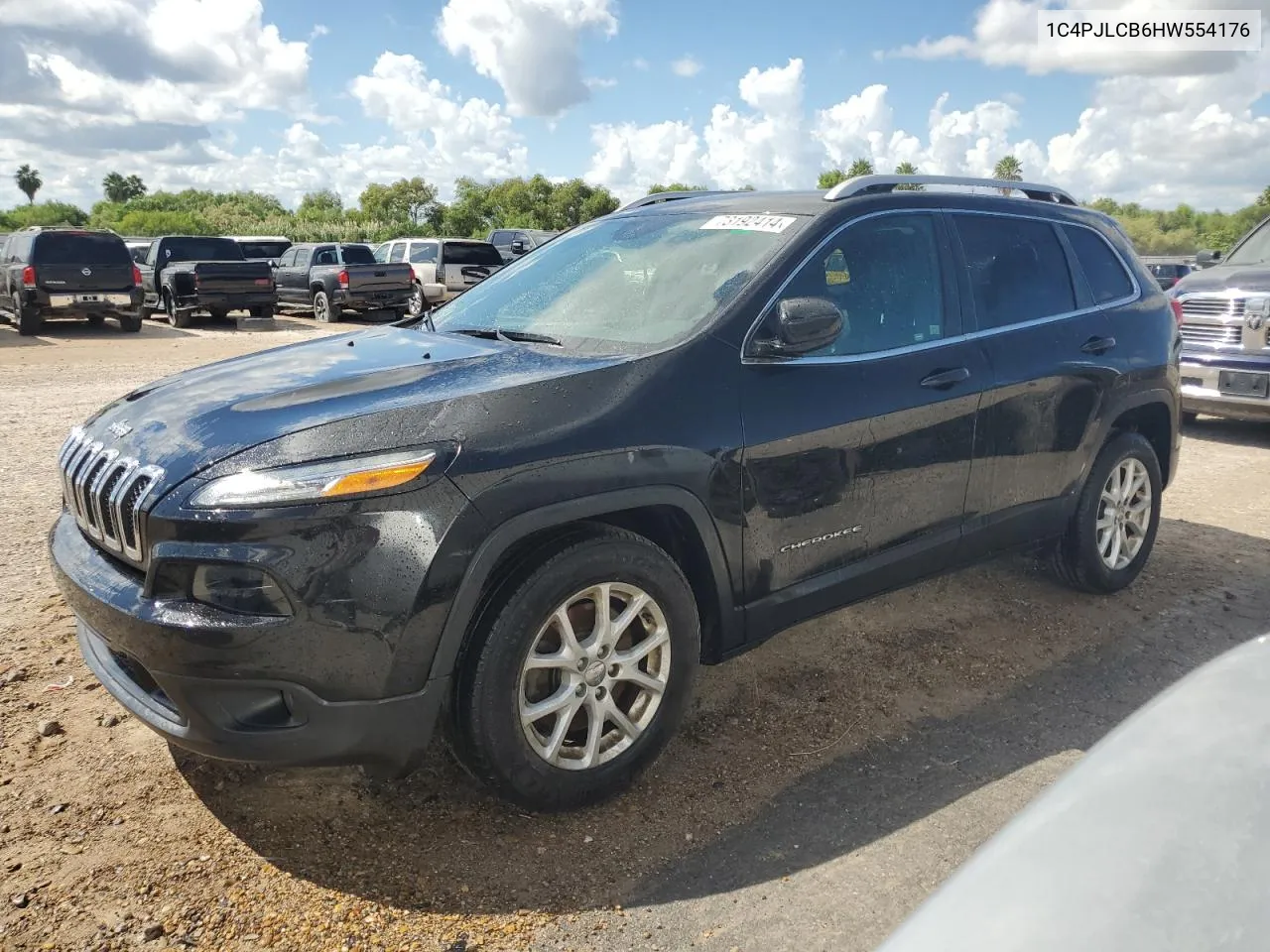 2017 Jeep Cherokee Latitude VIN: 1C4PJLCB6HW554176 Lot: 73192414