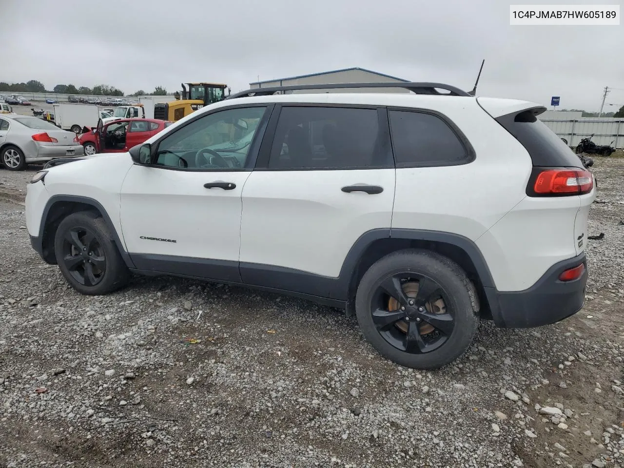 2017 Jeep Cherokee Sport VIN: 1C4PJMAB7HW605189 Lot: 73351264