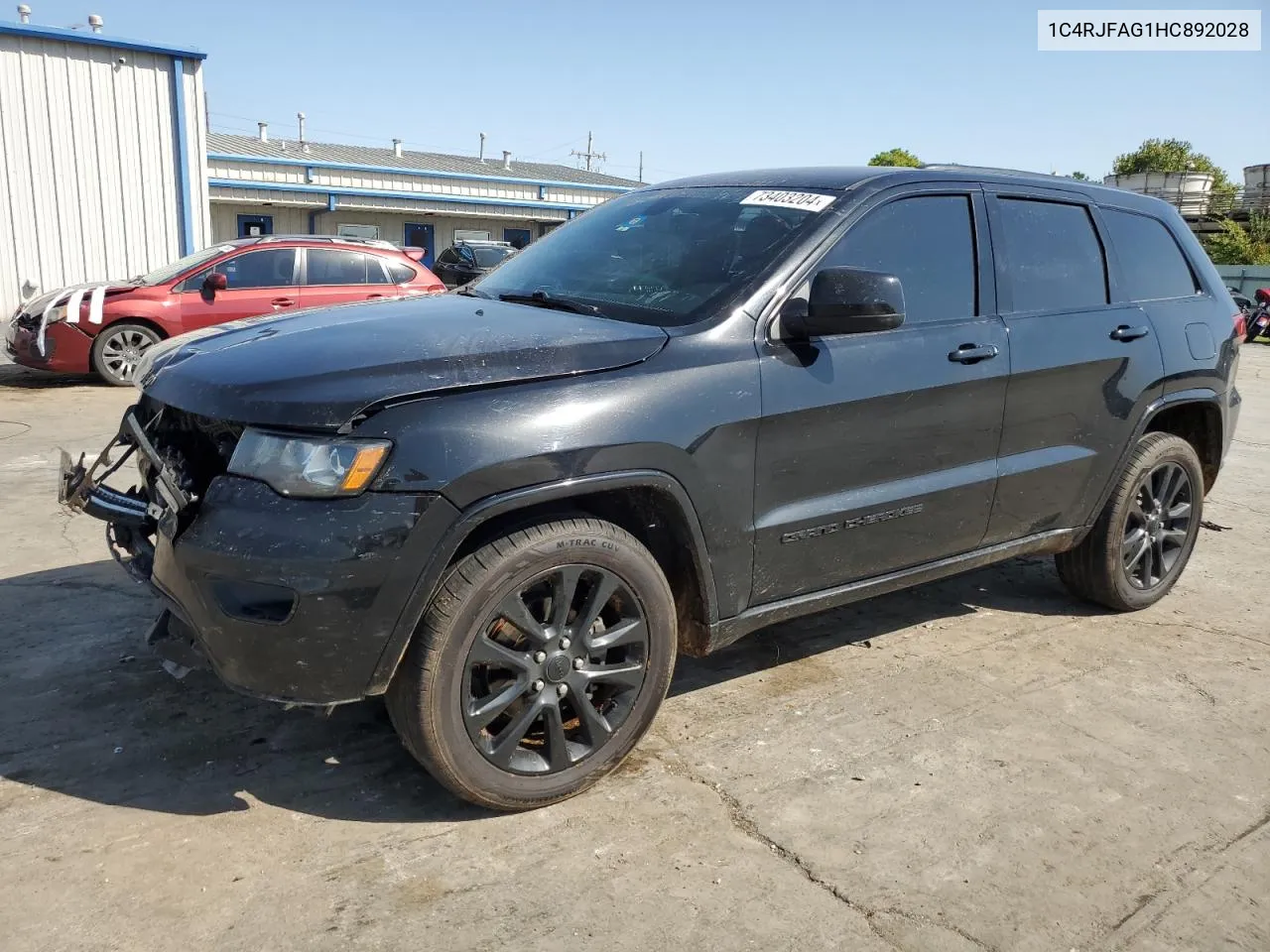 2017 Jeep Grand Cherokee Laredo VIN: 1C4RJFAG1HC892028 Lot: 73403204