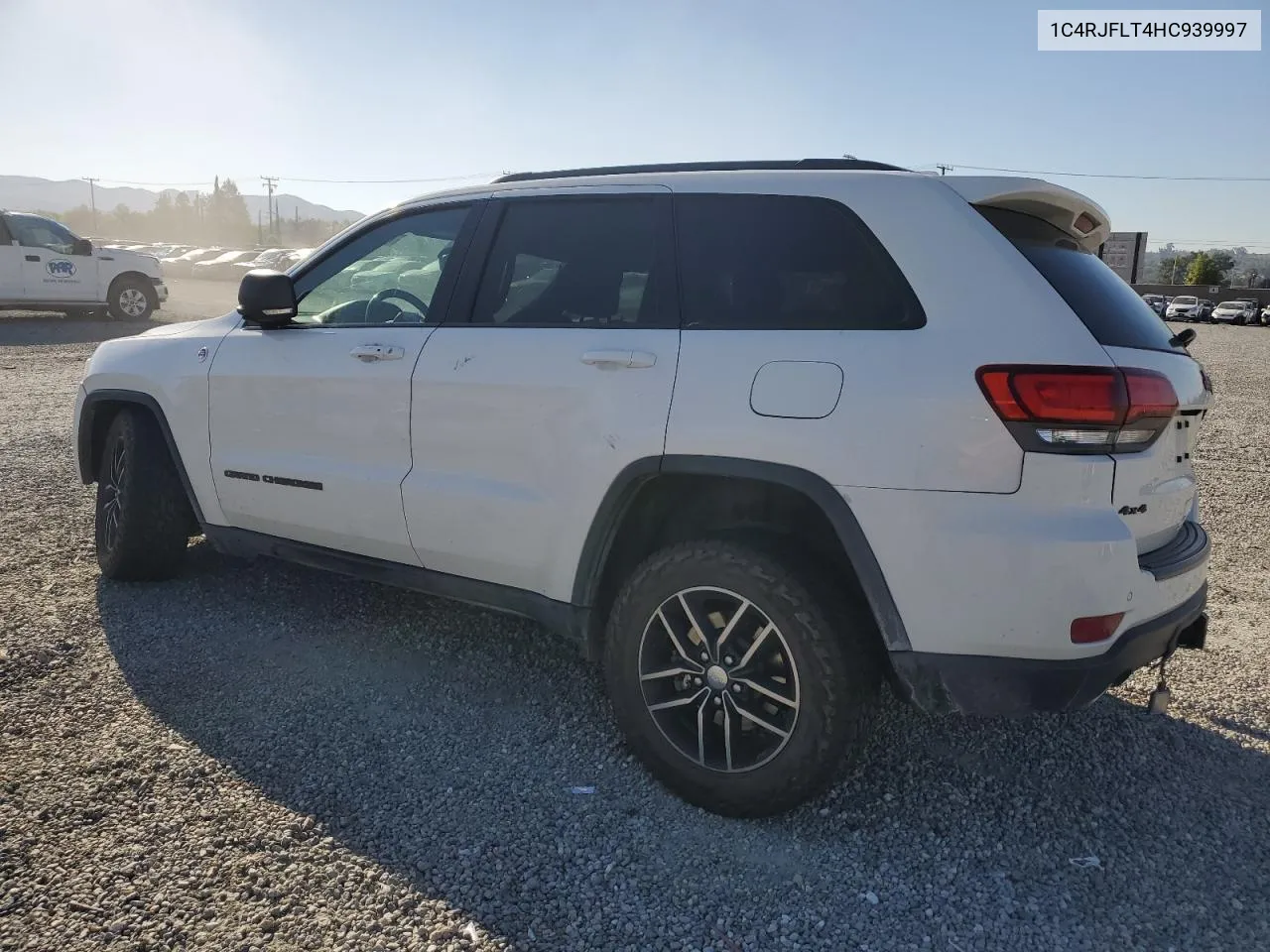 2017 Jeep Grand Cherokee Trailhawk VIN: 1C4RJFLT4HC939997 Lot: 73436744