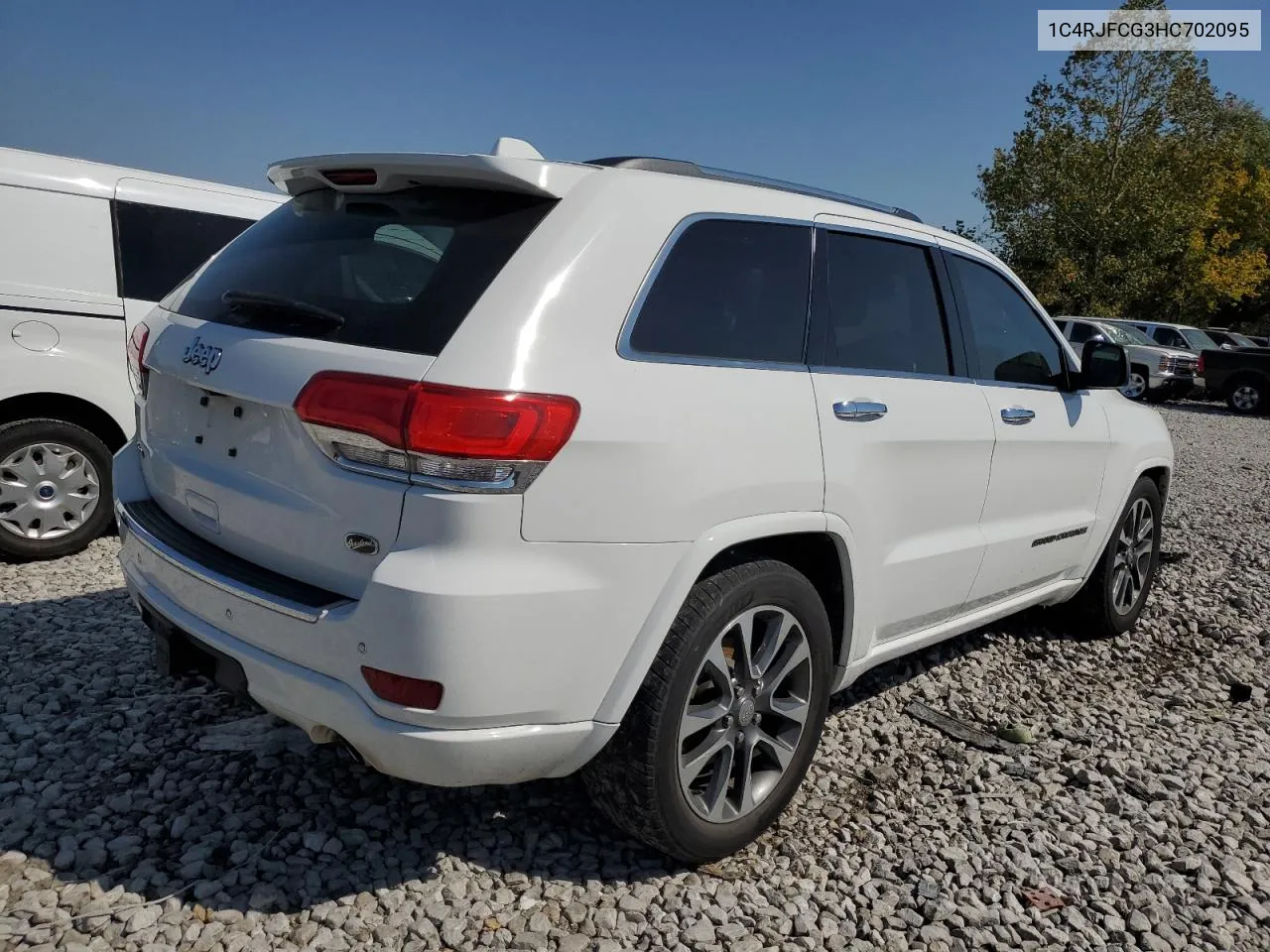 2017 Jeep Grand Cherokee Overland VIN: 1C4RJFCG3HC702095 Lot: 73470324