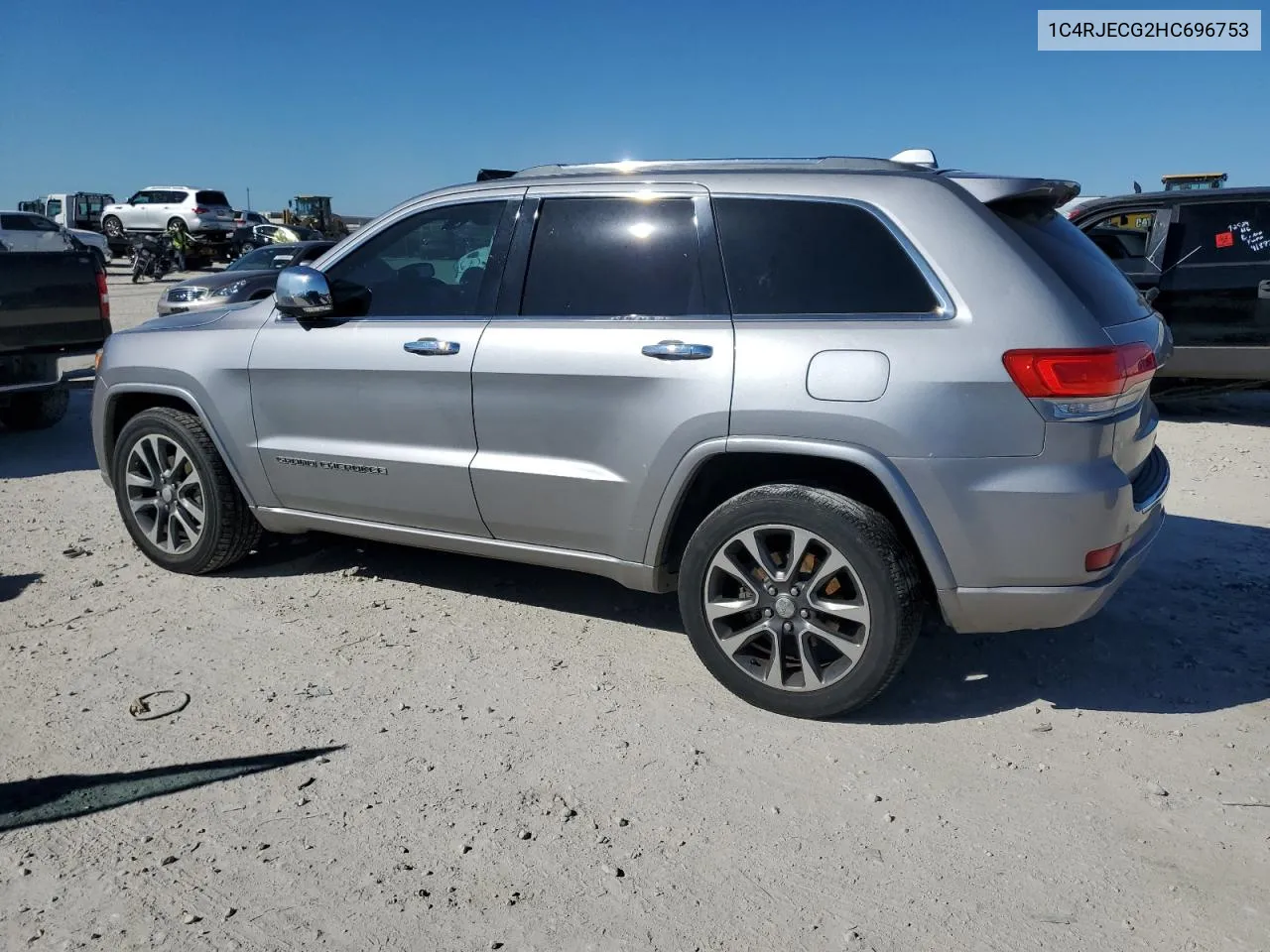 2017 Jeep Grand Cherokee Overland VIN: 1C4RJECG2HC696753 Lot: 73520524