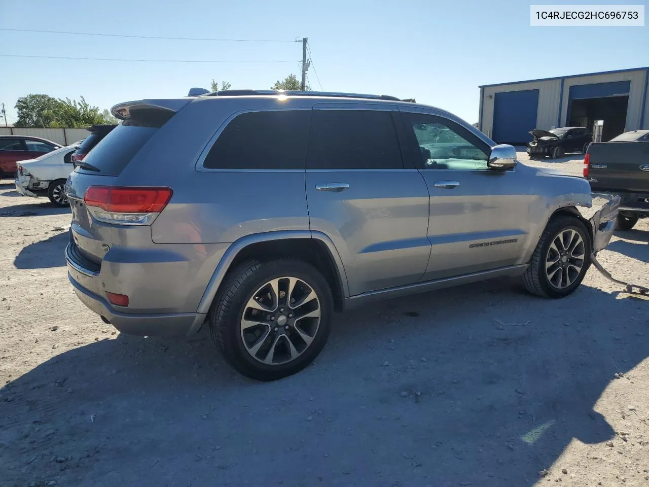 2017 Jeep Grand Cherokee Overland VIN: 1C4RJECG2HC696753 Lot: 73520524