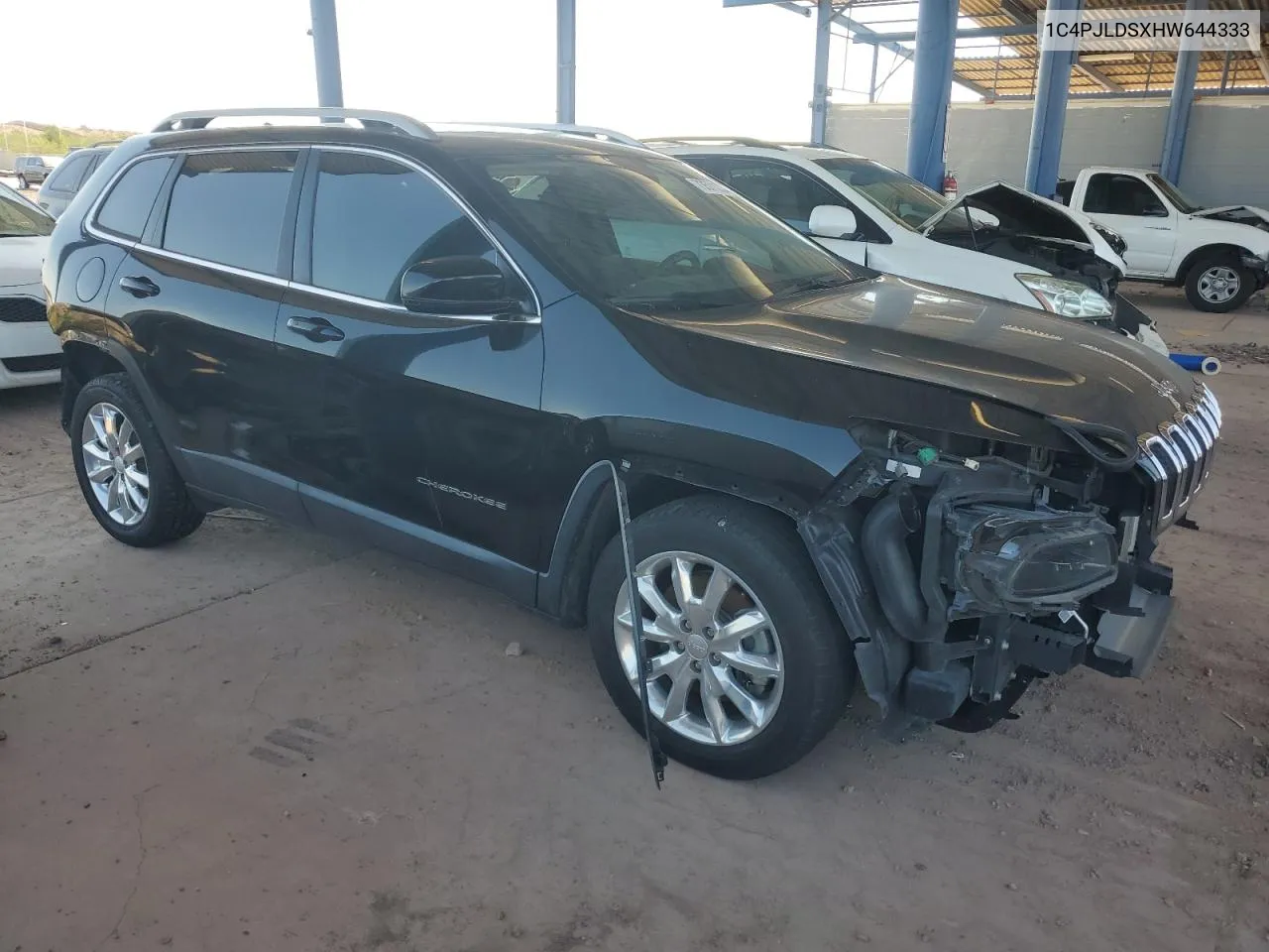 1C4PJLDSXHW644333 2017 Jeep Cherokee Limited