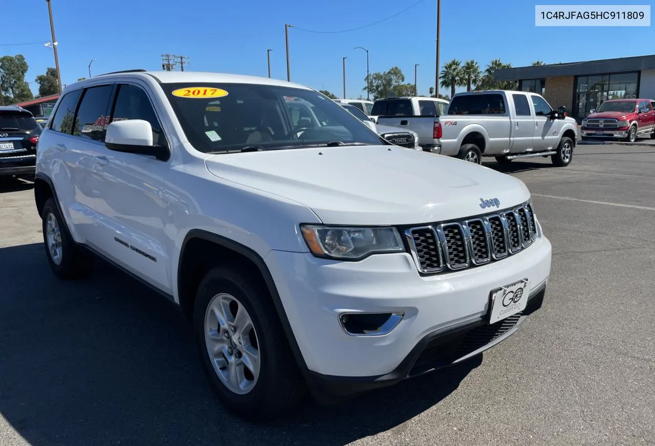 2017 Jeep Grand Cherokee Laredo VIN: 1C4RJFAG5HC911809 Lot: 73597044