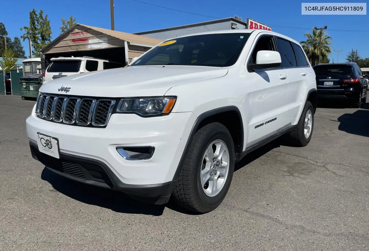 2017 Jeep Grand Cherokee Laredo VIN: 1C4RJFAG5HC911809 Lot: 73597044