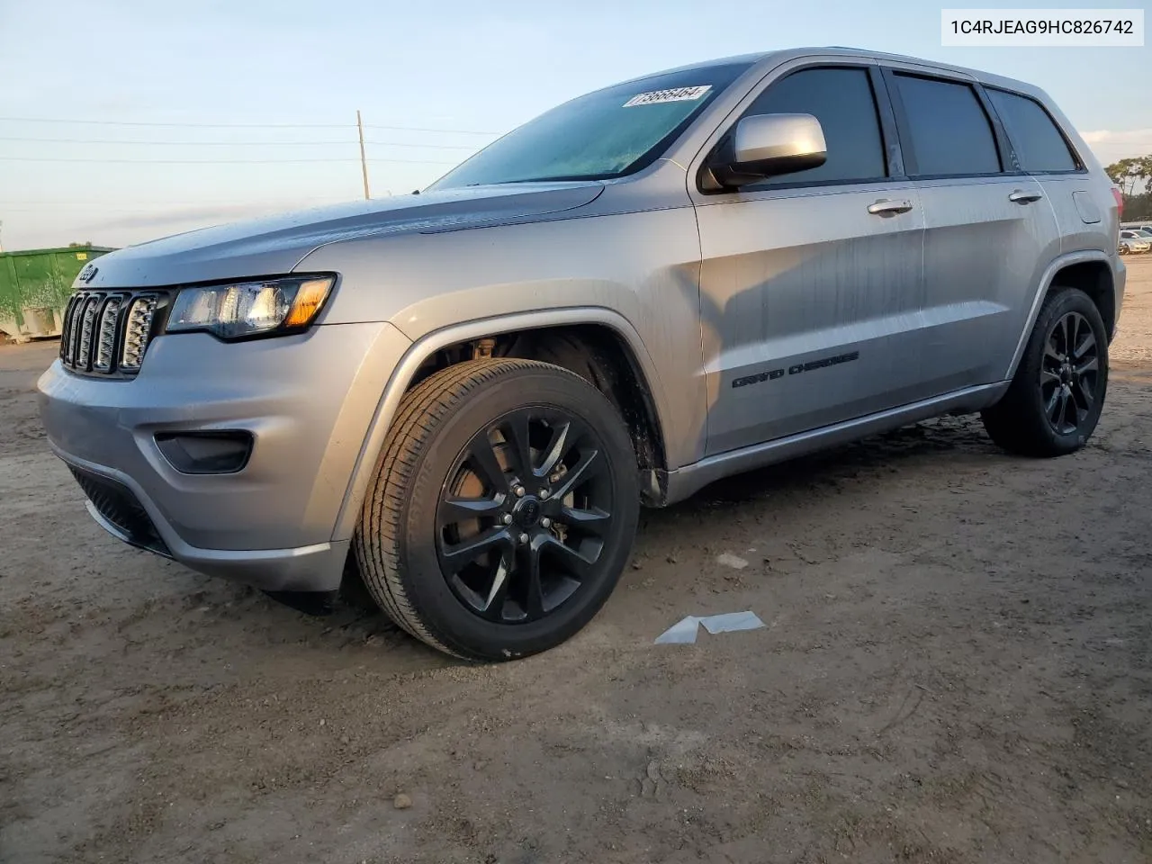 2017 Jeep Grand Cherokee Laredo VIN: 1C4RJEAG9HC826742 Lot: 73666464