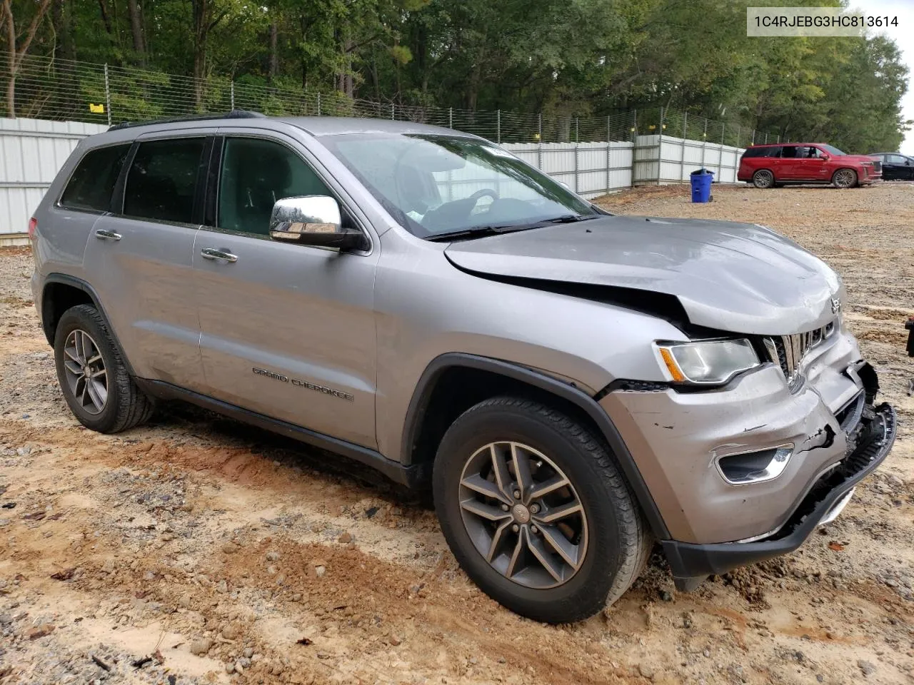 2017 Jeep Grand Cherokee Limited VIN: 1C4RJEBG3HC813614 Lot: 73670074