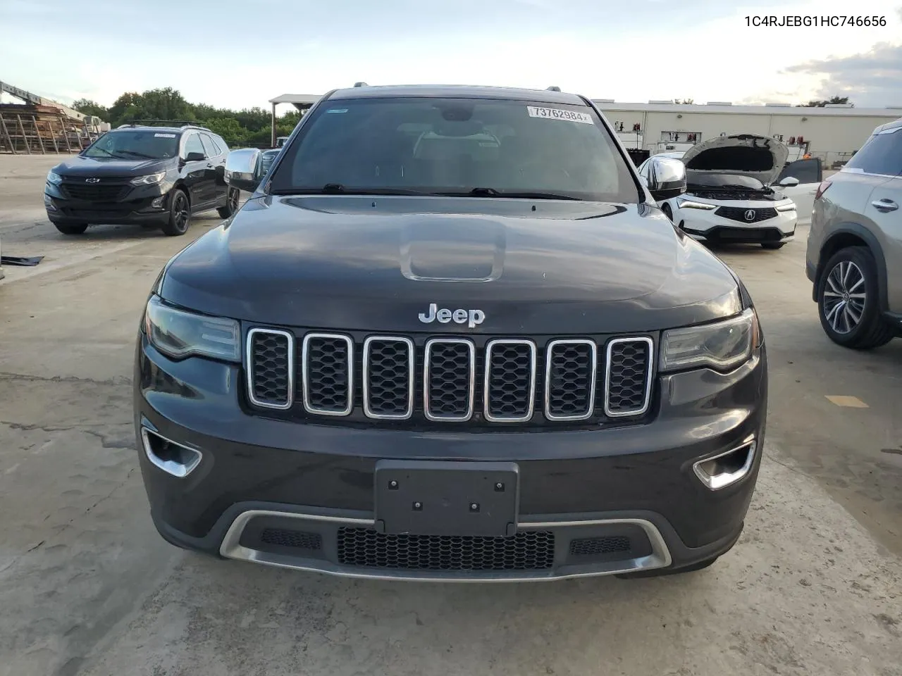 2017 Jeep Grand Cherokee Limited VIN: 1C4RJEBG1HC746656 Lot: 73762984