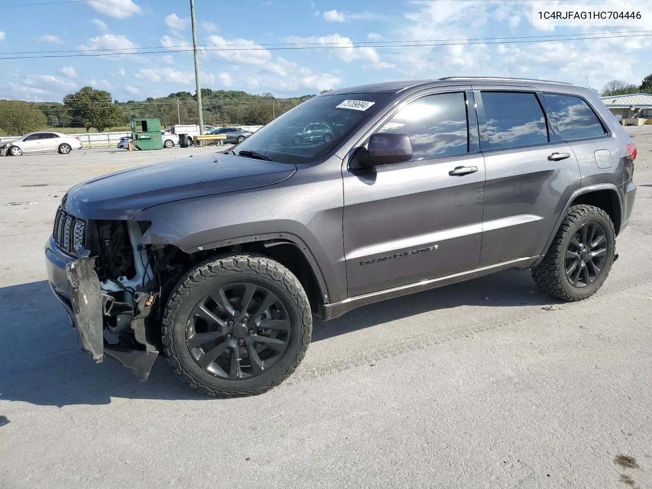 2017 Jeep Grand Cherokee Laredo VIN: 1C4RJFAG1HC704446 Lot: 73789694