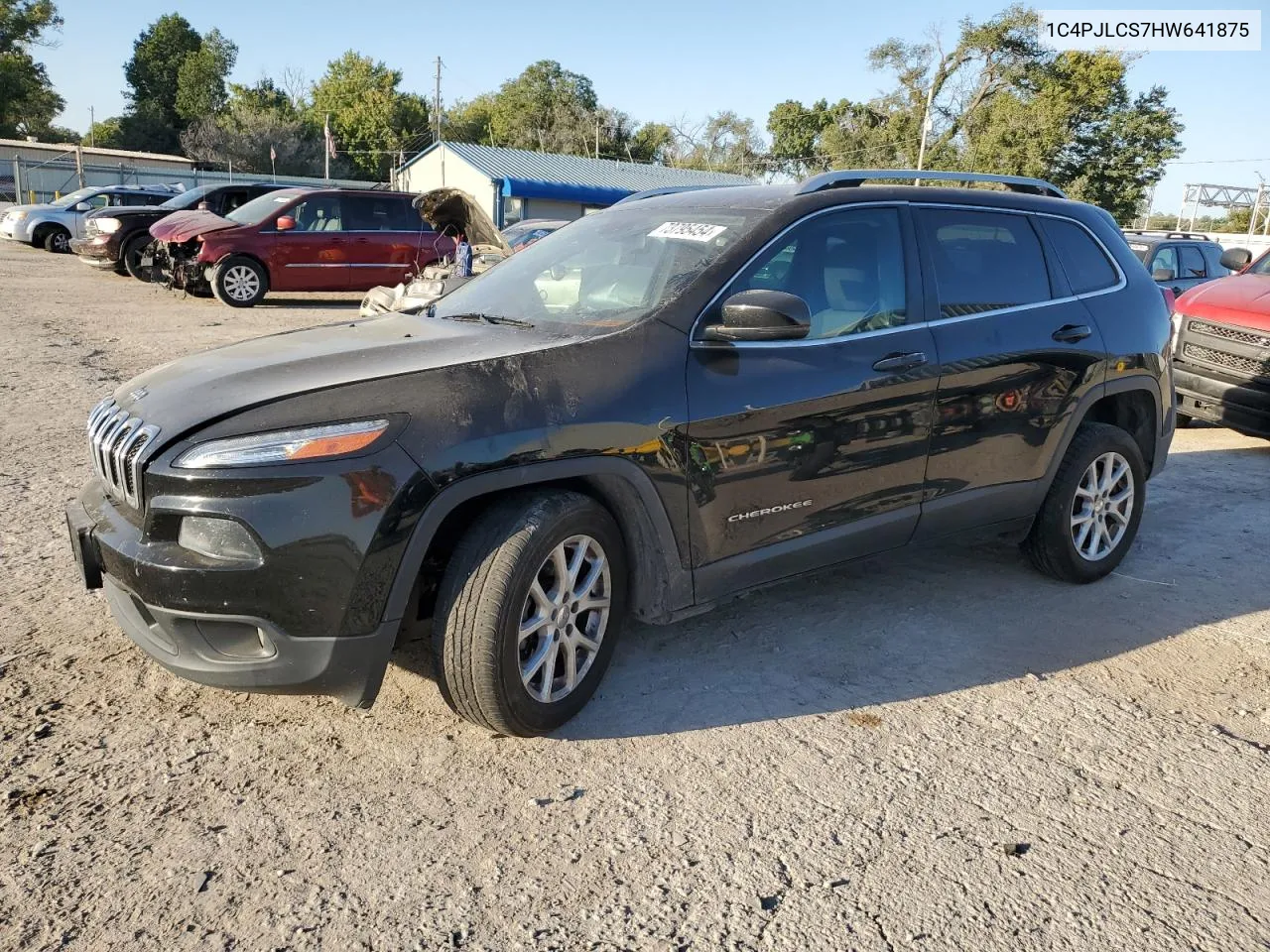 2017 Jeep Cherokee Latitude VIN: 1C4PJLCS7HW641875 Lot: 73795454