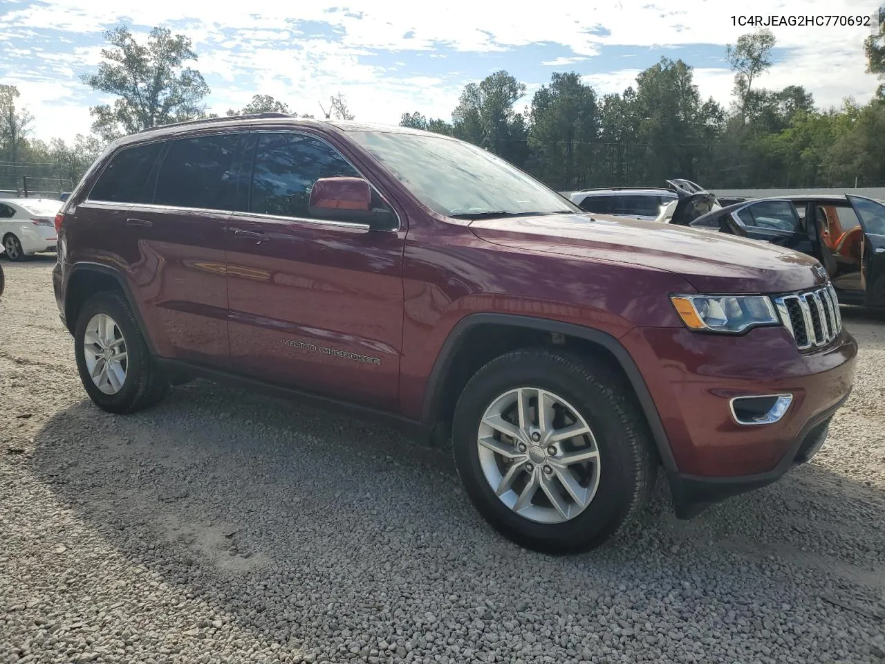 2017 Jeep Grand Cherokee Laredo VIN: 1C4RJEAG2HC770692 Lot: 73845804