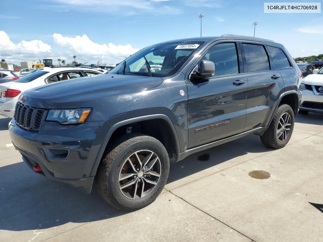 2017 Jeep Grand Cherokee Trailhawk VIN: 1C4RJFLT4HC706928 Lot: 73857054