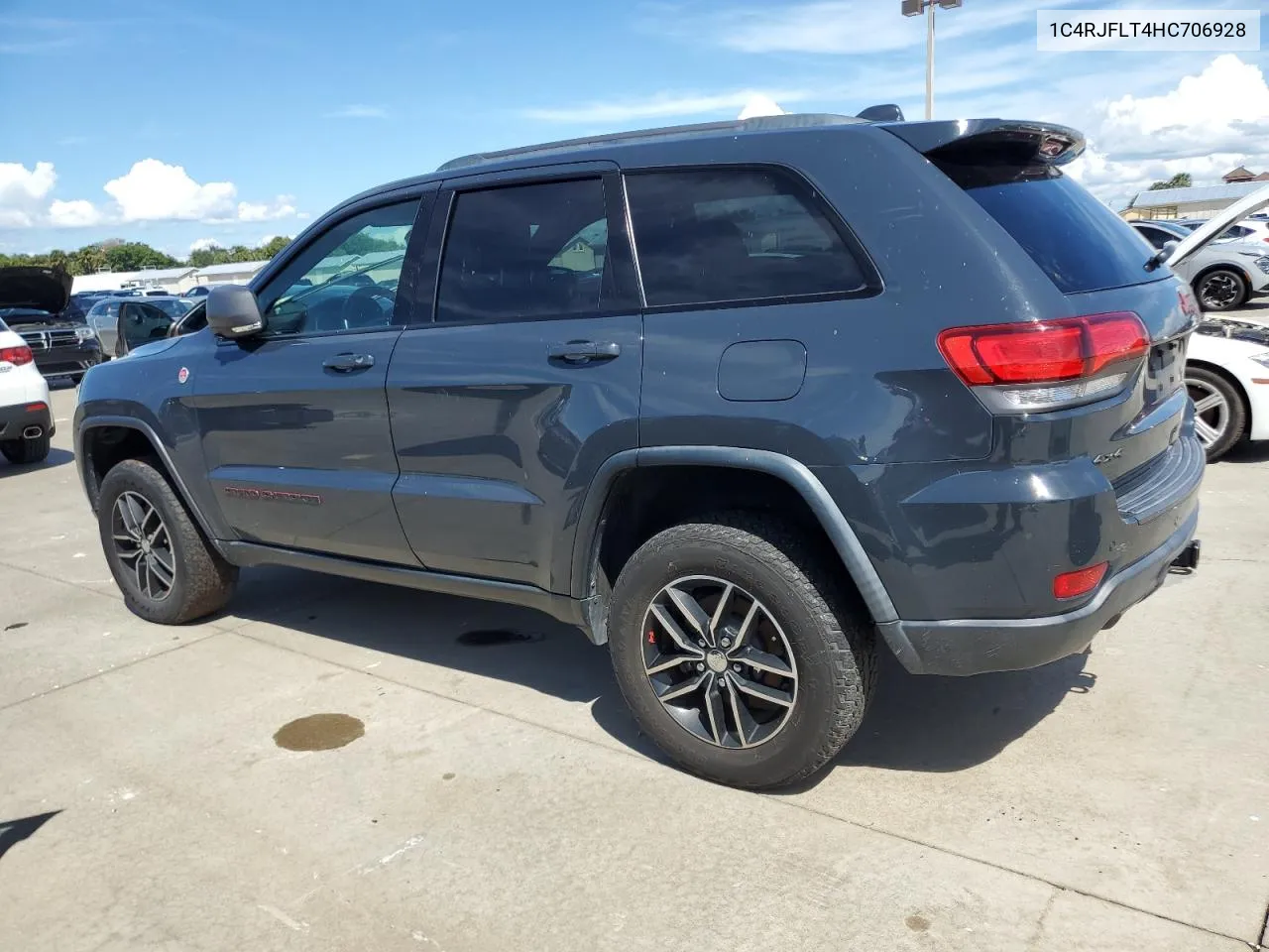 2017 Jeep Grand Cherokee Trailhawk VIN: 1C4RJFLT4HC706928 Lot: 73857054