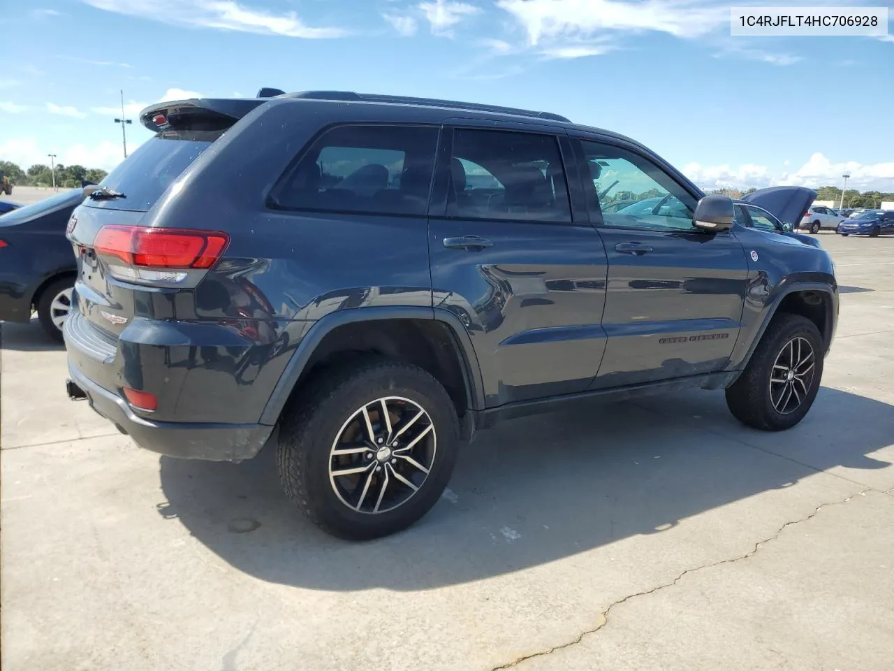 2017 Jeep Grand Cherokee Trailhawk VIN: 1C4RJFLT4HC706928 Lot: 73857054