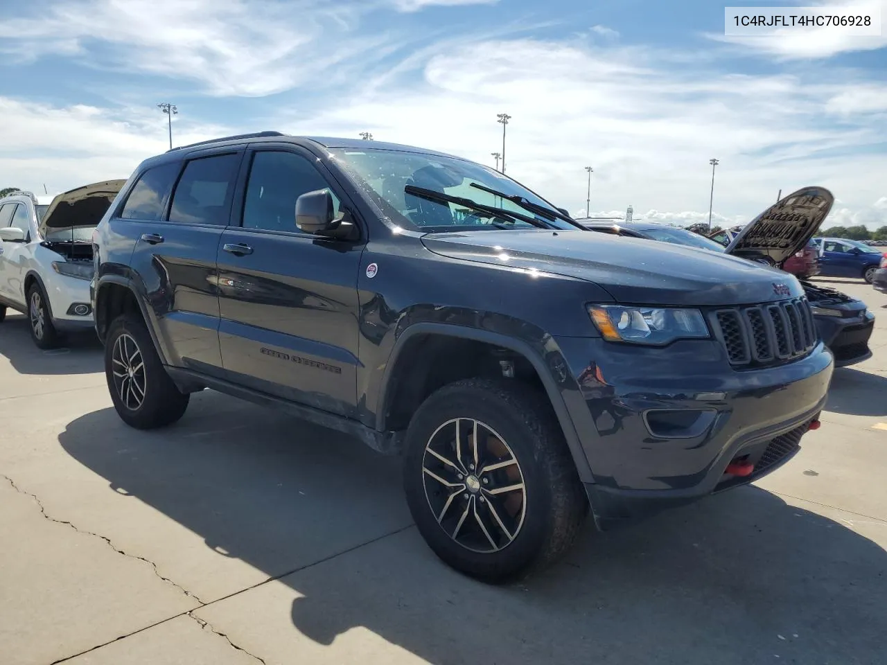 2017 Jeep Grand Cherokee Trailhawk VIN: 1C4RJFLT4HC706928 Lot: 73857054