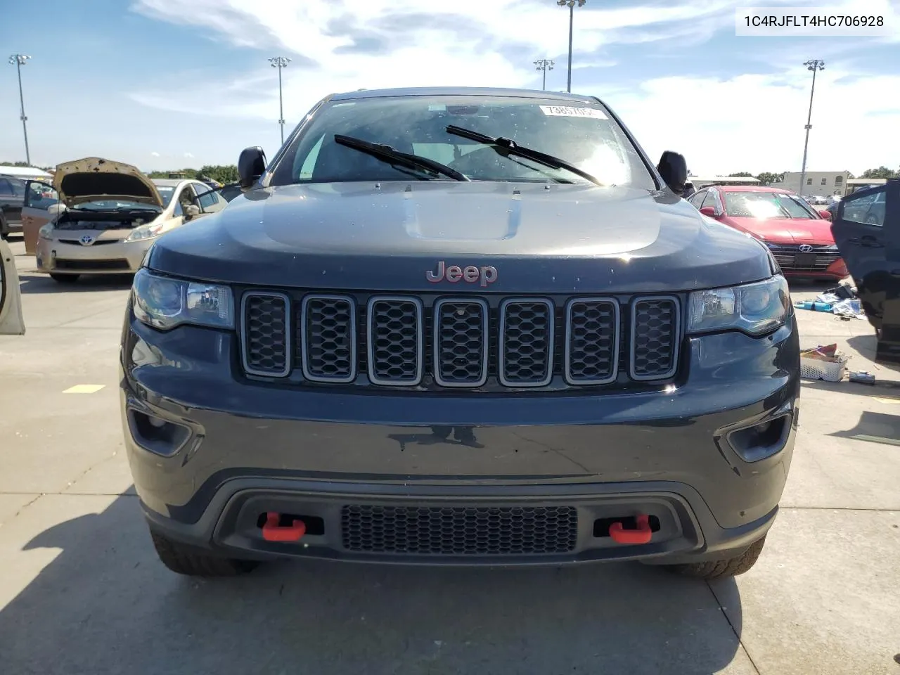 1C4RJFLT4HC706928 2017 Jeep Grand Cherokee Trailhawk