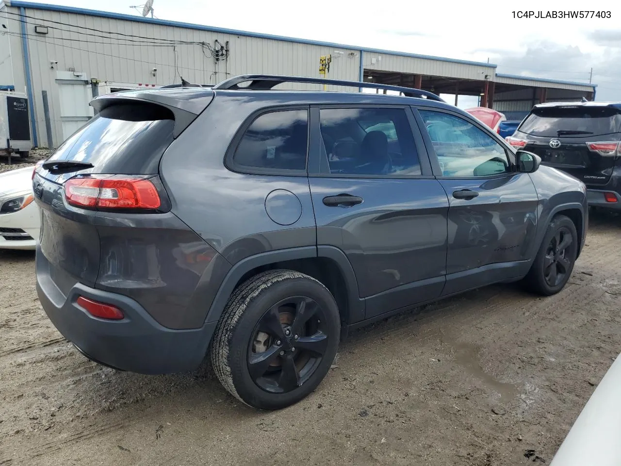 1C4PJLAB3HW577403 2017 Jeep Cherokee Sport