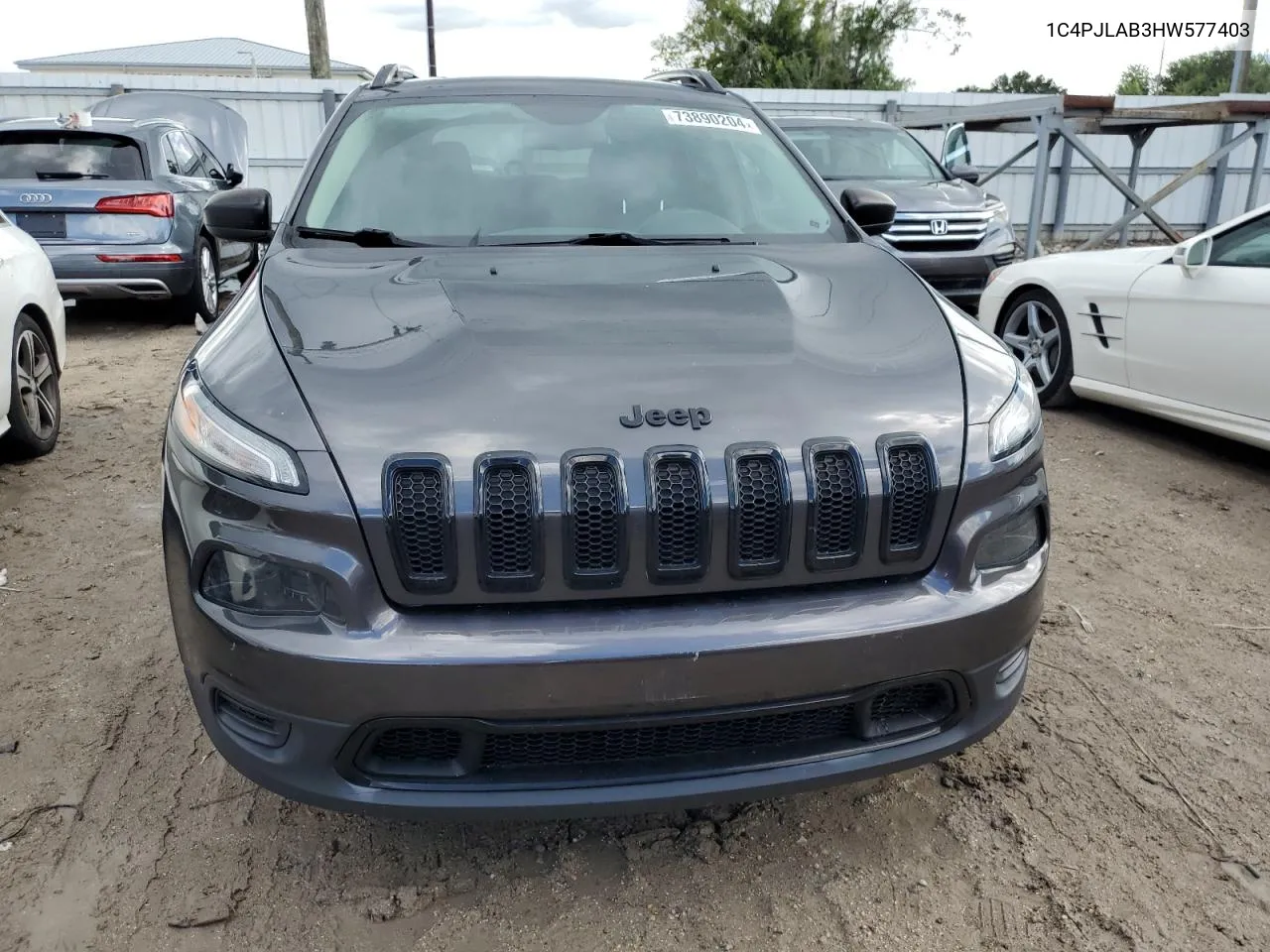 1C4PJLAB3HW577403 2017 Jeep Cherokee Sport