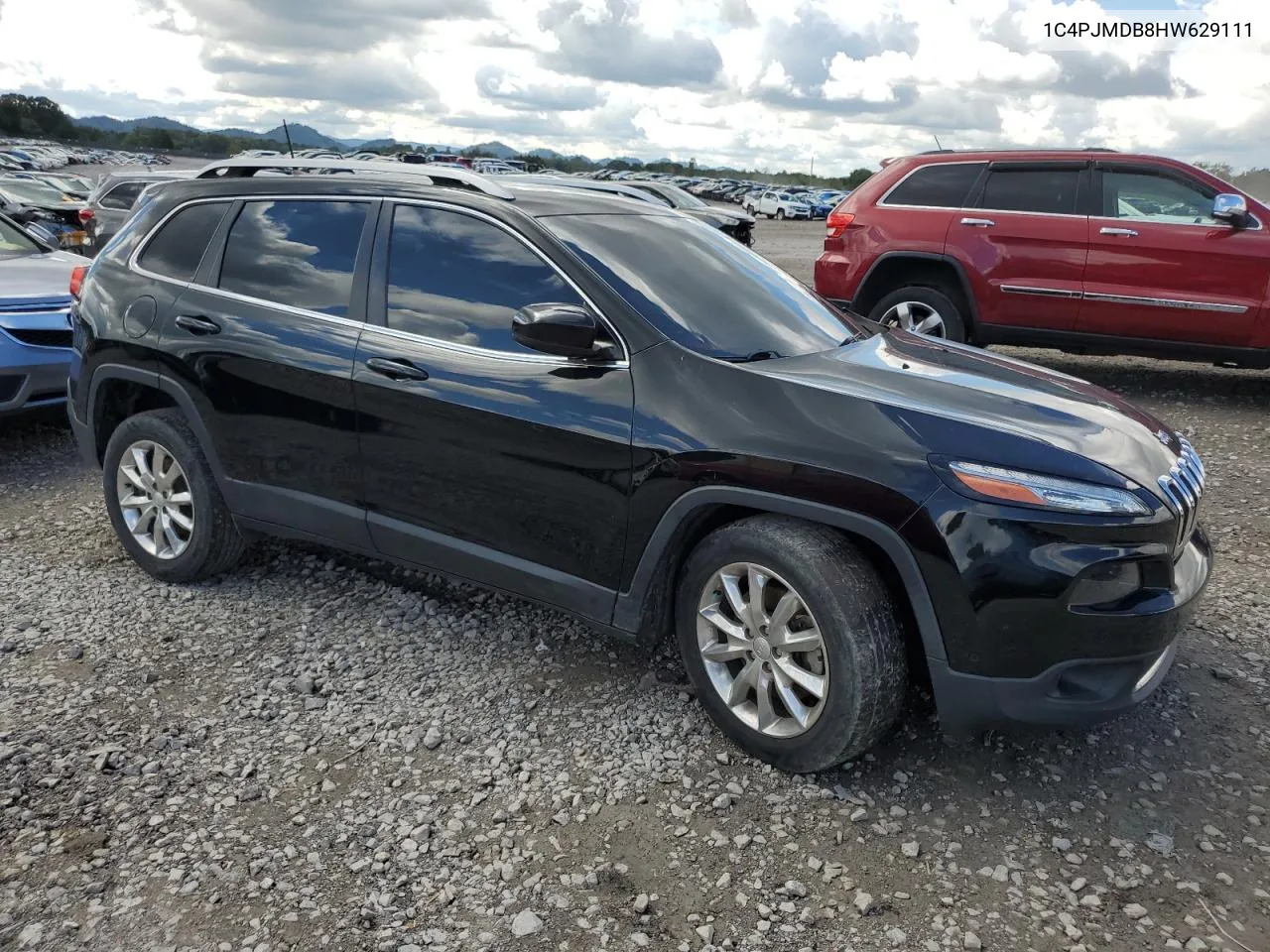 2017 Jeep Cherokee Limited VIN: 1C4PJMDB8HW629111 Lot: 73923824