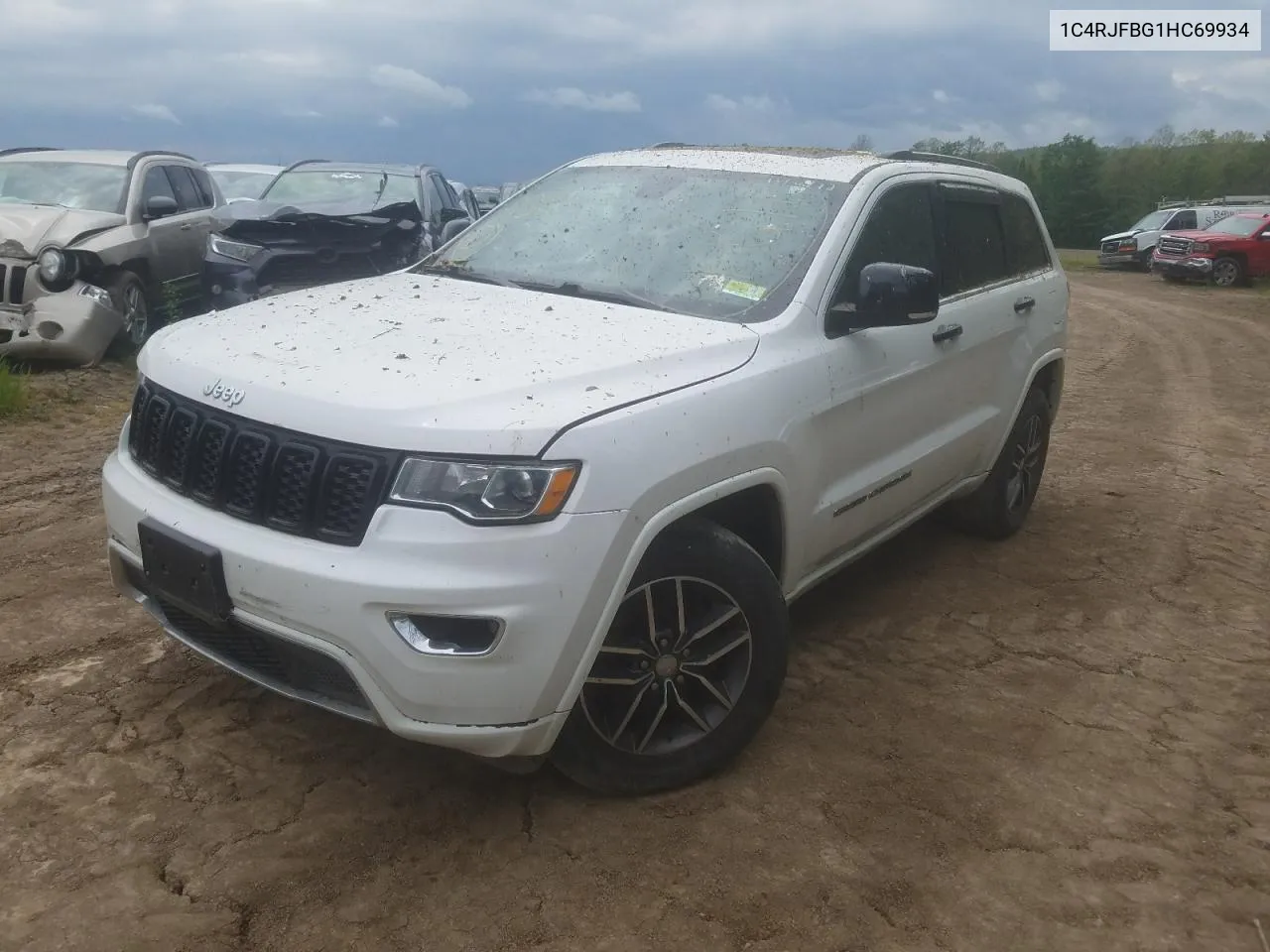 1C4RJFBG1HC69934 2017 Jeep Grand Cherokee Limited