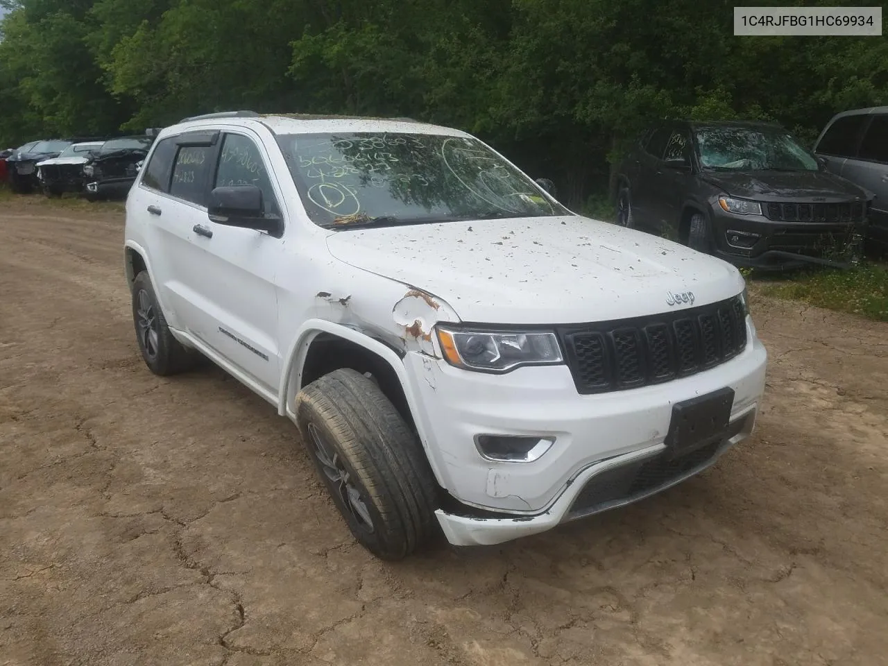 2017 Jeep Grand Cherokee Limited VIN: 1C4RJFBG1HC69934 Lot: 74208624