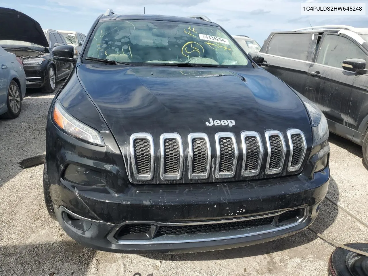 2017 Jeep Cherokee Limited VIN: 1C4PJLDS2HW645248 Lot: 74334254