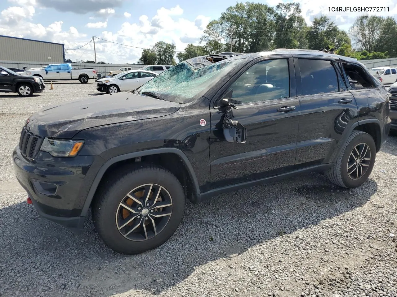 2017 Jeep Grand Cherokee Trailhawk VIN: 1C4RJFLG8HC772711 Lot: 74362444