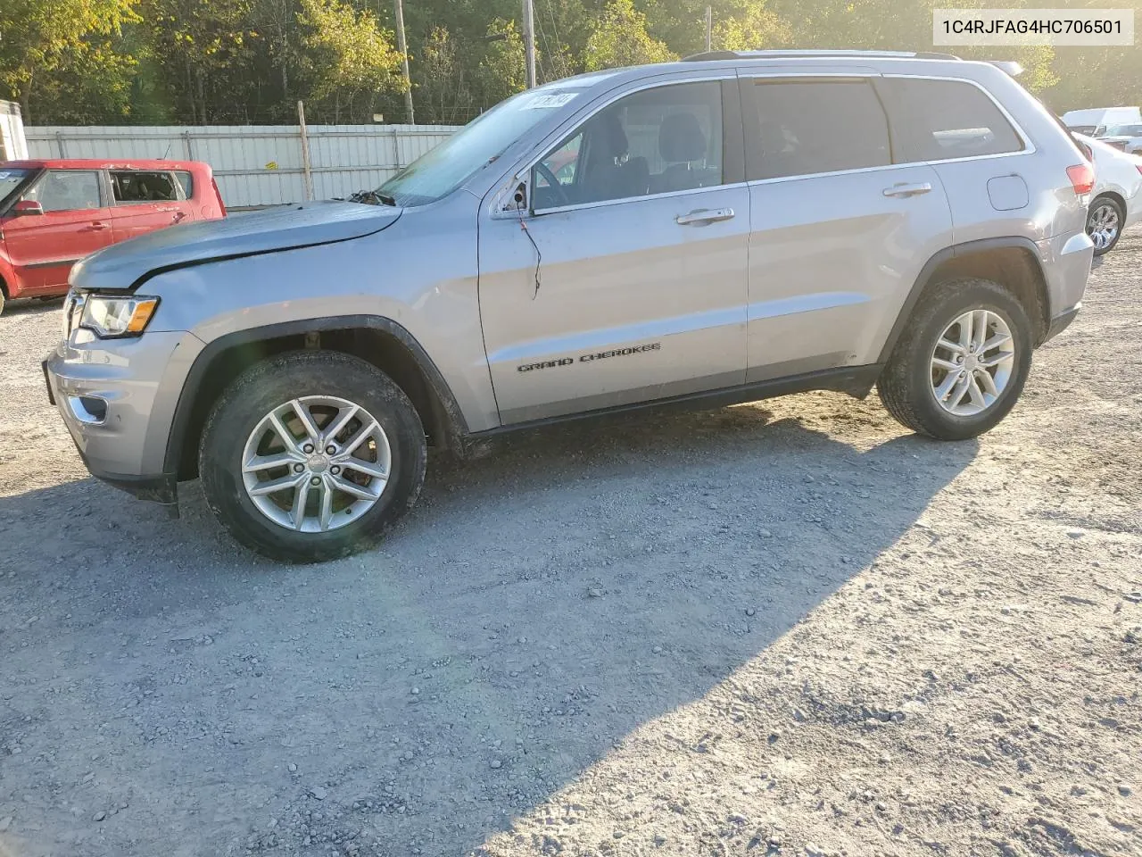 2017 Jeep Grand Cherokee Laredo VIN: 1C4RJFAG4HC706501 Lot: 74419284