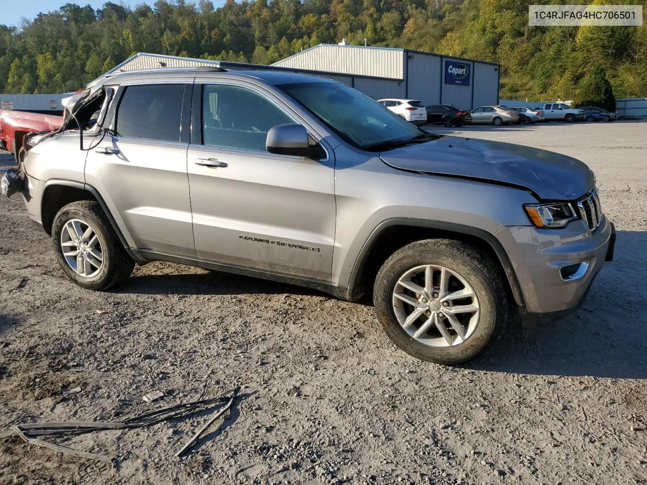 2017 Jeep Grand Cherokee Laredo VIN: 1C4RJFAG4HC706501 Lot: 74419284