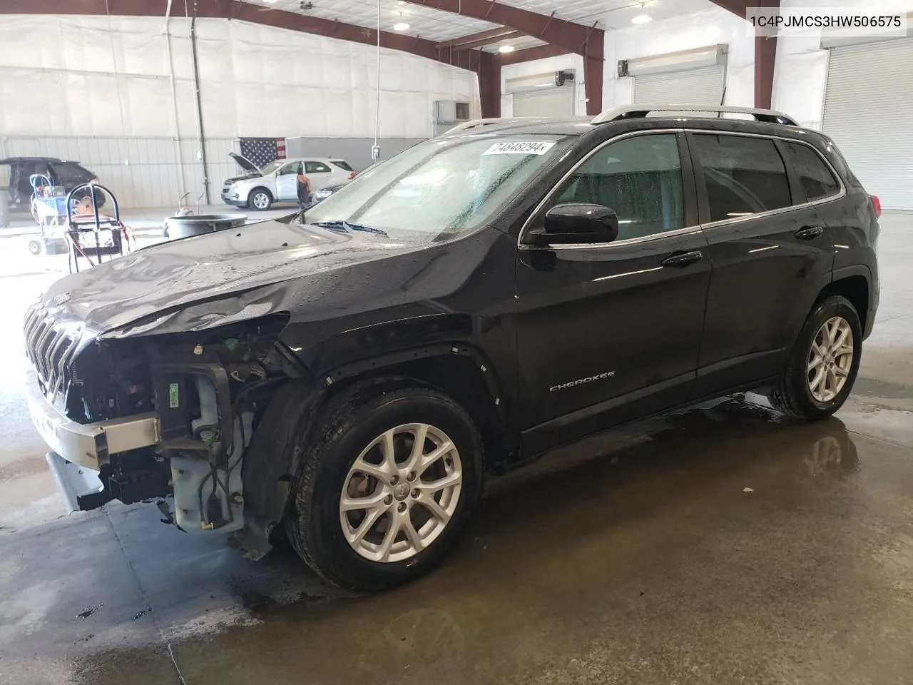 2017 Jeep Cherokee Latitude VIN: 1C4PJMCS3HW506575 Lot: 74848294