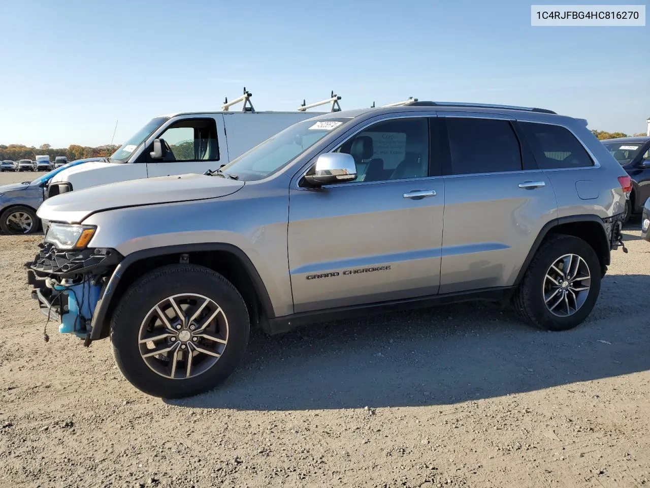 2017 Jeep Grand Cherokee Limited VIN: 1C4RJFBG4HC816270 Lot: 74925574