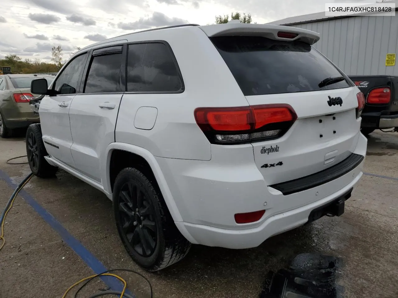 2017 Jeep Grand Cherokee Laredo VIN: 1C4RJFAGXHC818428 Lot: 75009174