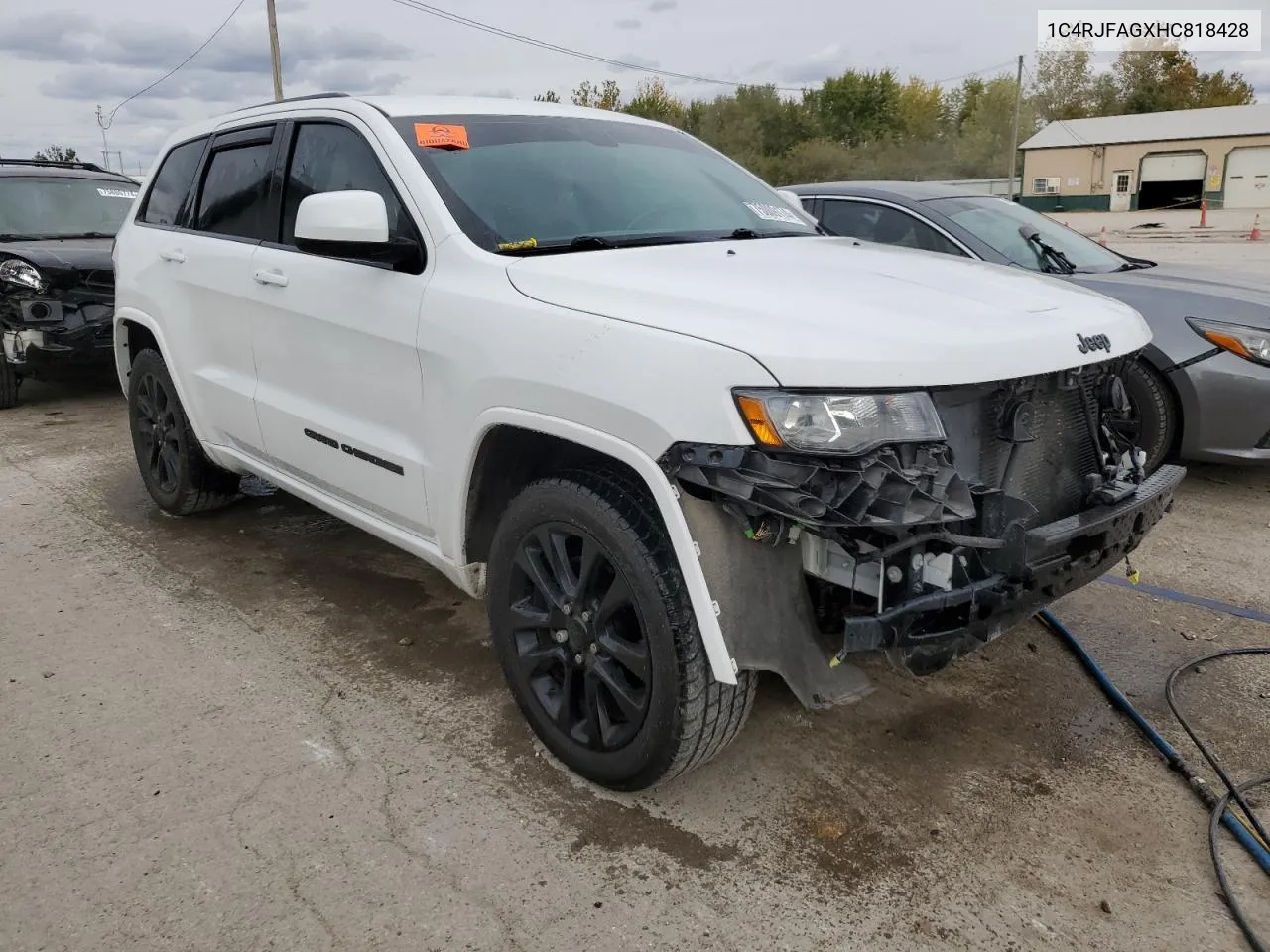 2017 Jeep Grand Cherokee Laredo VIN: 1C4RJFAGXHC818428 Lot: 75009174