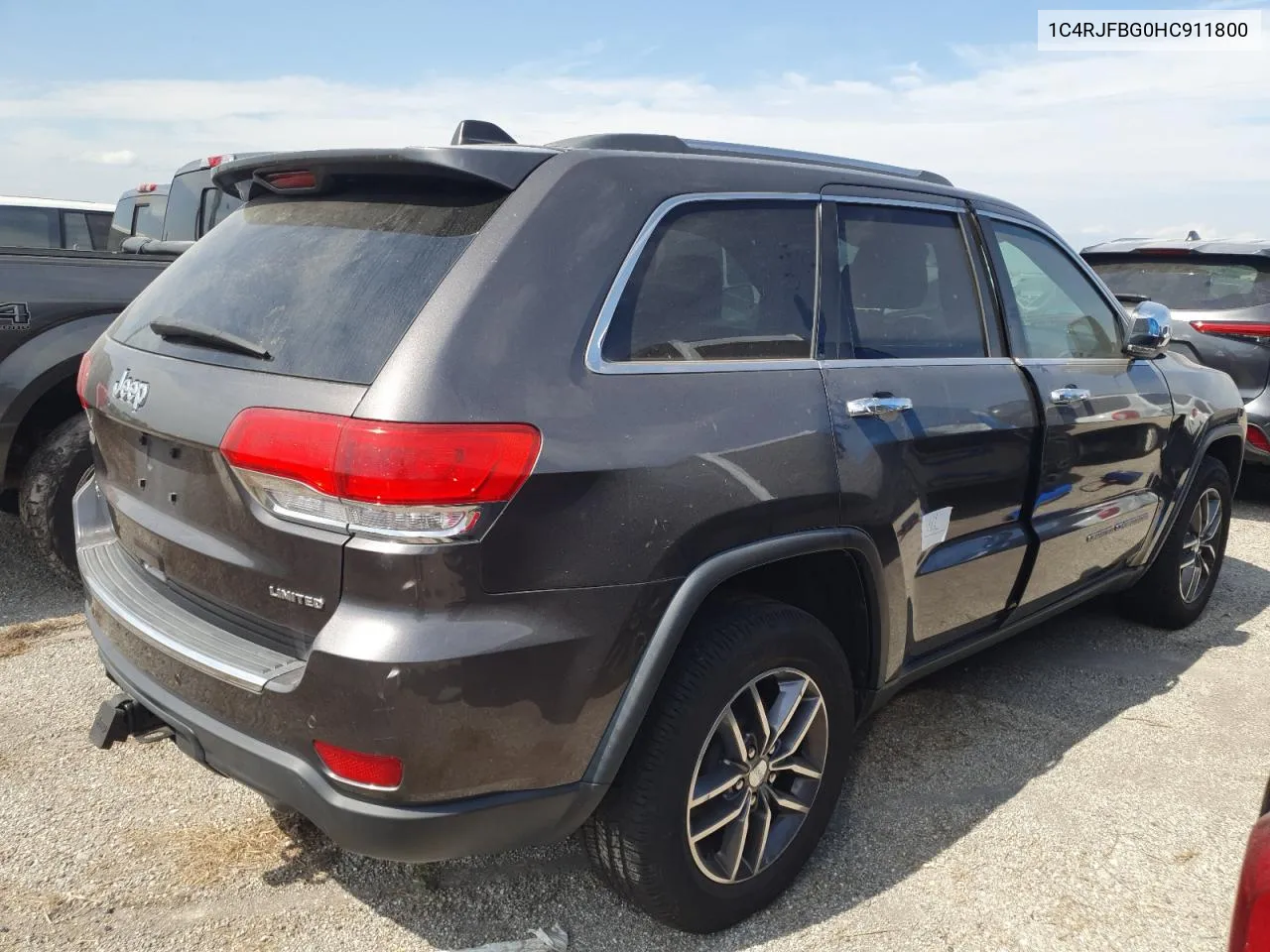 2017 Jeep Grand Cherokee Limited VIN: 1C4RJFBG0HC911800 Lot: 75130324