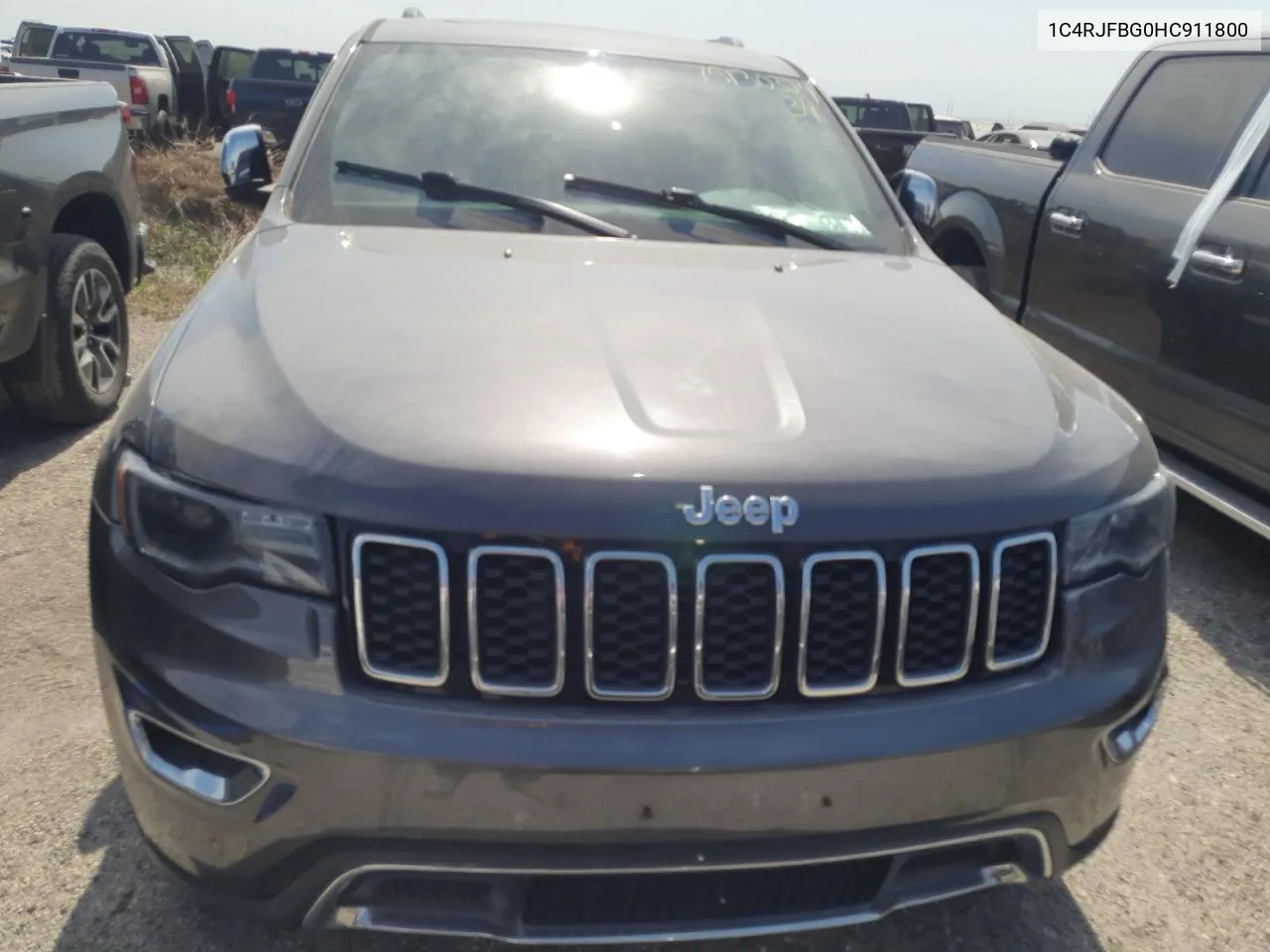 2017 Jeep Grand Cherokee Limited VIN: 1C4RJFBG0HC911800 Lot: 75130324