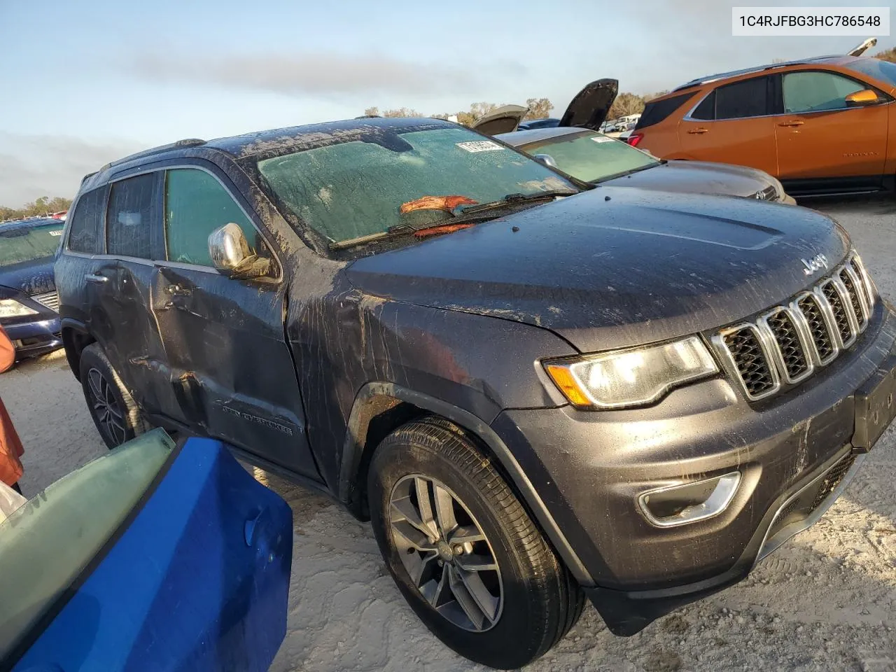 2017 Jeep Grand Cherokee Limited VIN: 1C4RJFBG3HC786548 Lot: 75198574