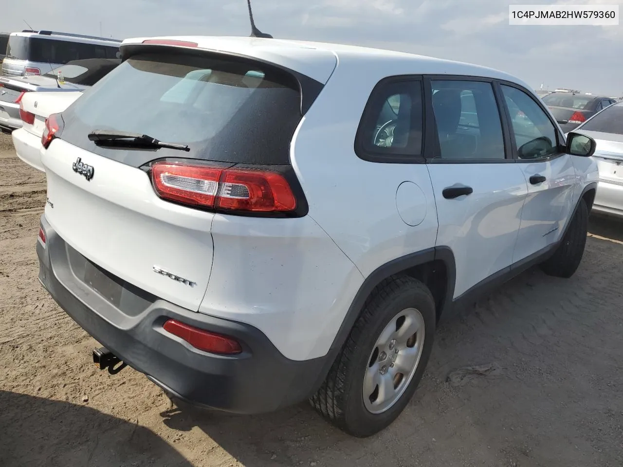 1C4PJMAB2HW579360 2017 Jeep Cherokee Sport