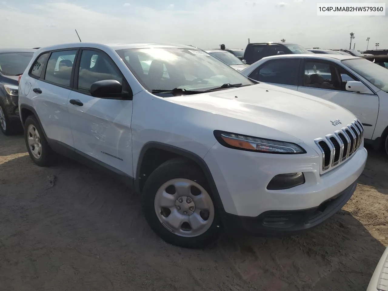 1C4PJMAB2HW579360 2017 Jeep Cherokee Sport